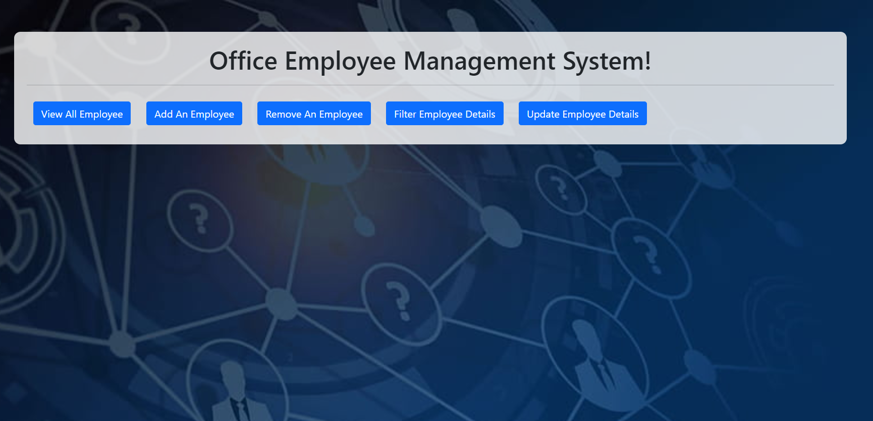 Employee Manager