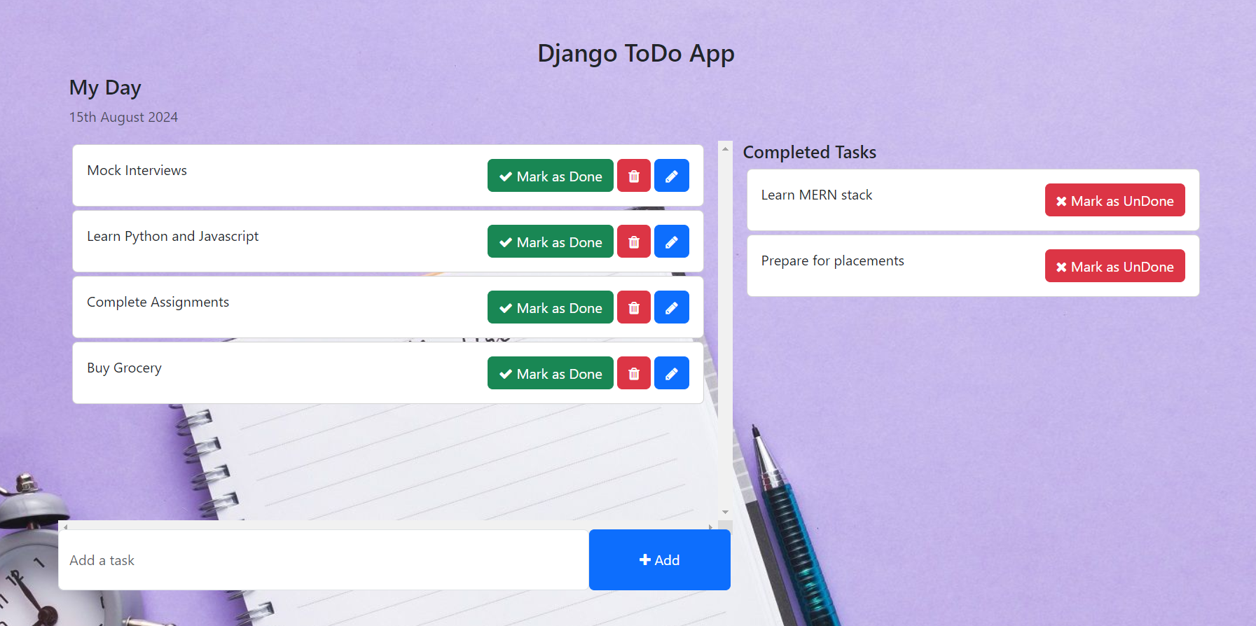 ToDo List